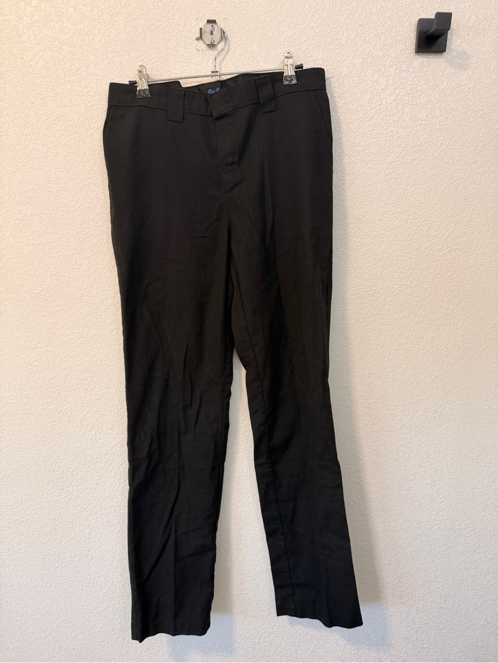 Dickies Black Men's Dress Pants – Slim Straight